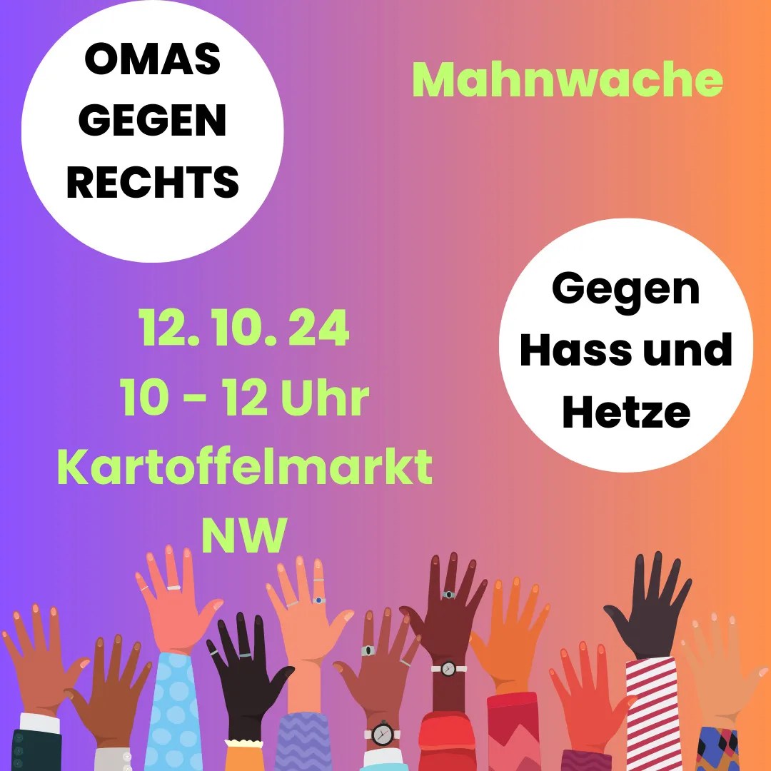 [12.10.] Der Bedrohung unserer Demokratie entgegentreten