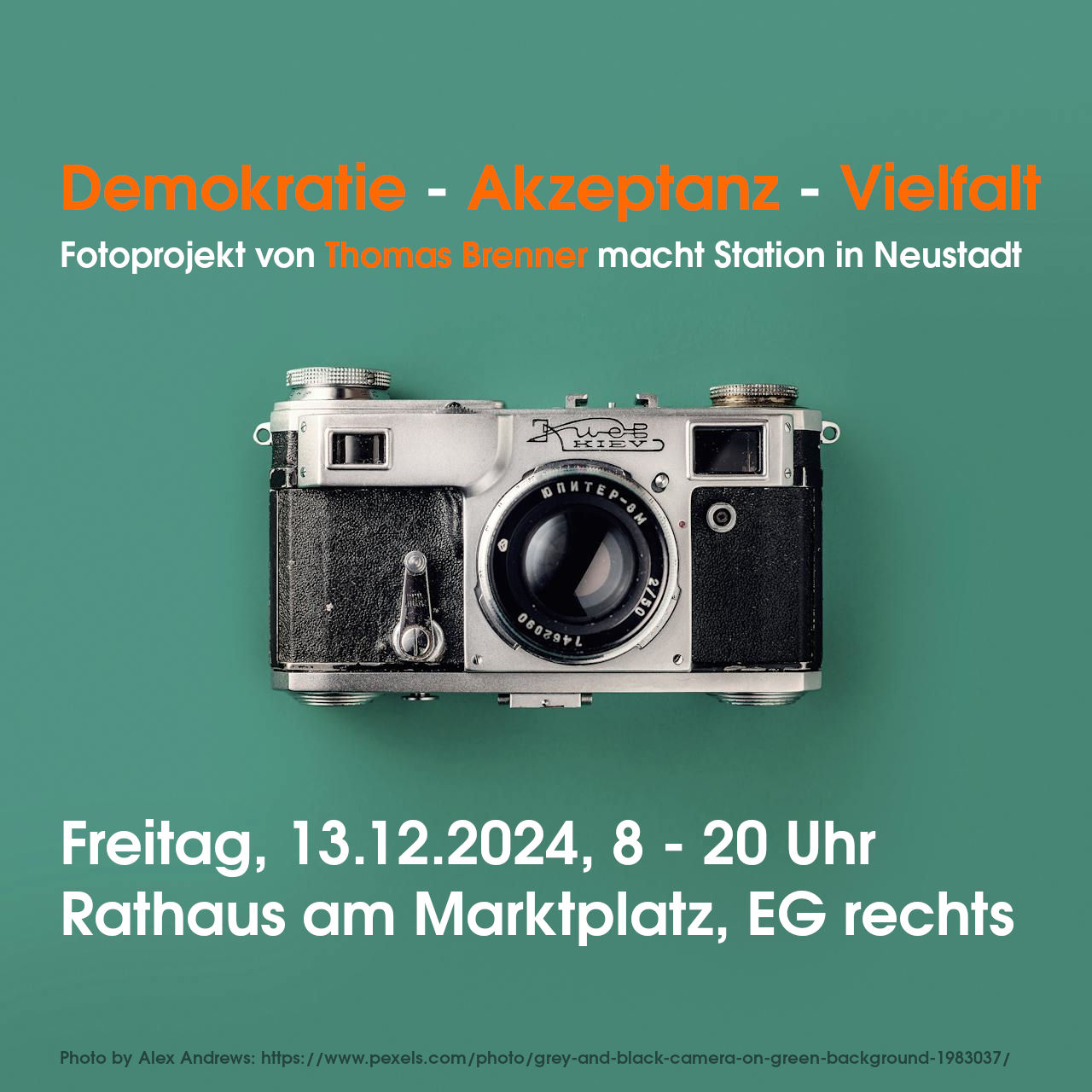 [13.12.] Gesicht zeigen für Demokratie, Akzeptanz und Vielfalt