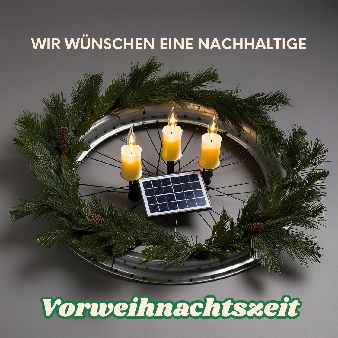 Wir wünschen eine nachhaltige Vorweihnachtszeit