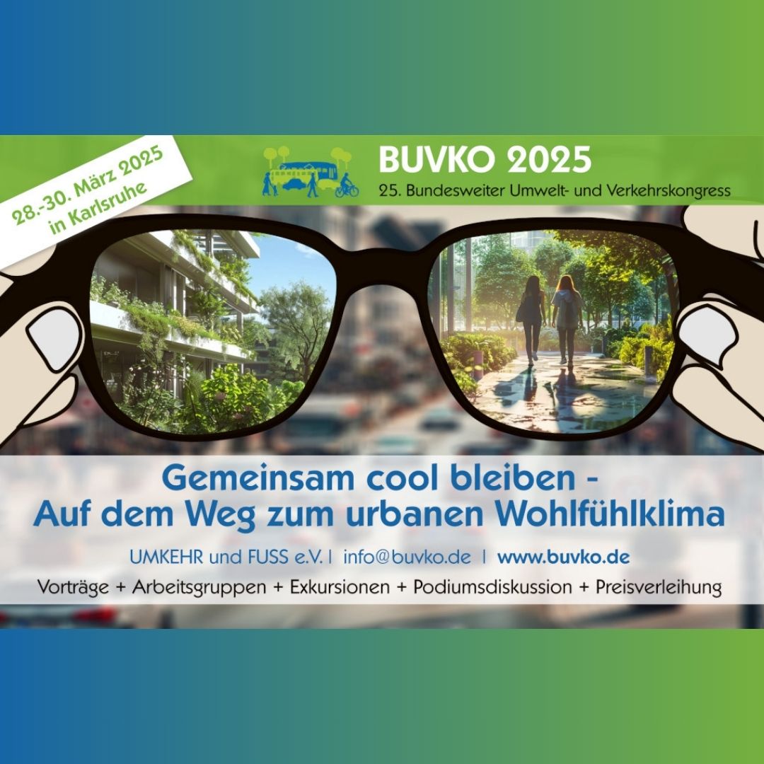 25. Bundesweiter Umwelt- und Verkehrskongress in Karlsruhe