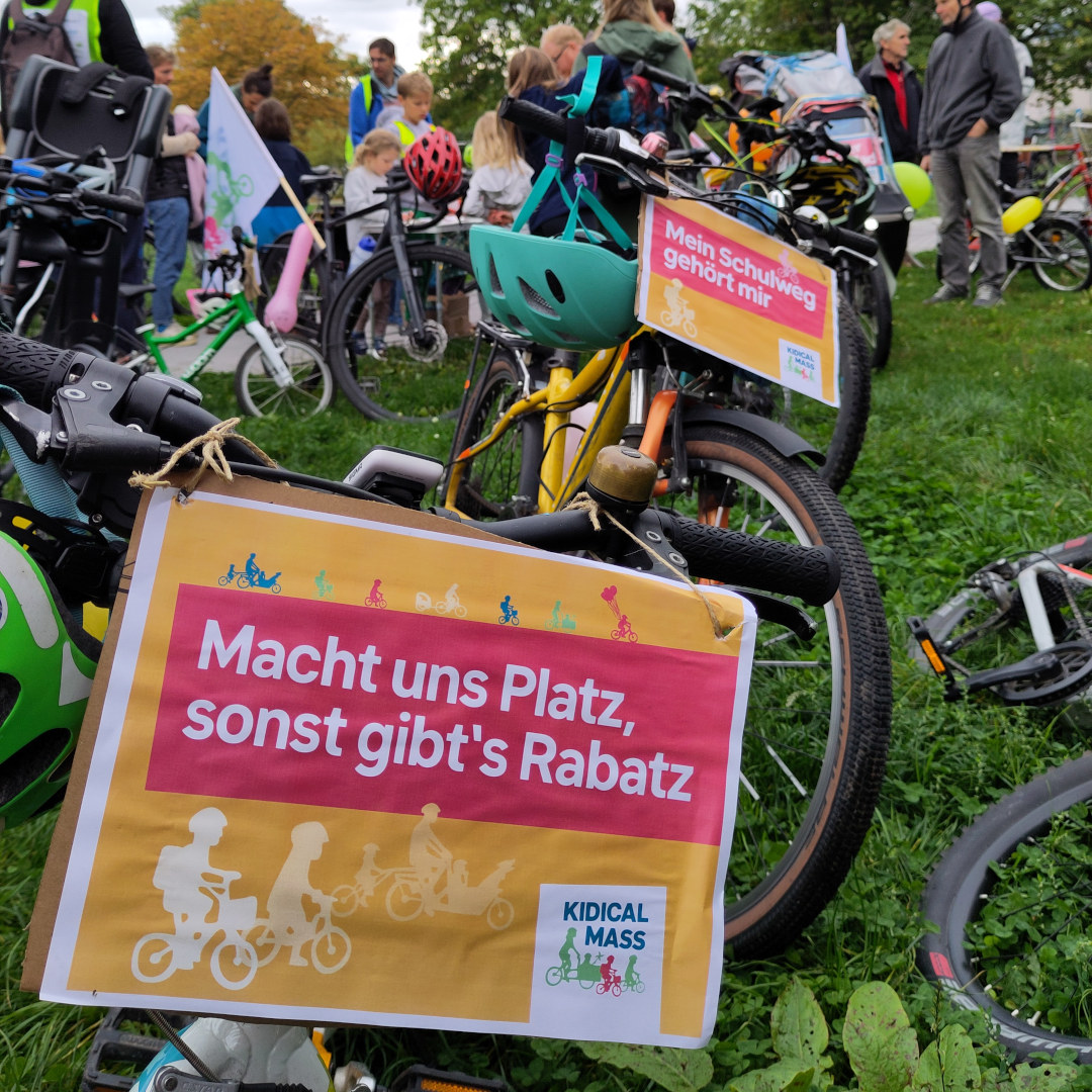 Rückblick: 4. Kidical Mass Fahrraddemo