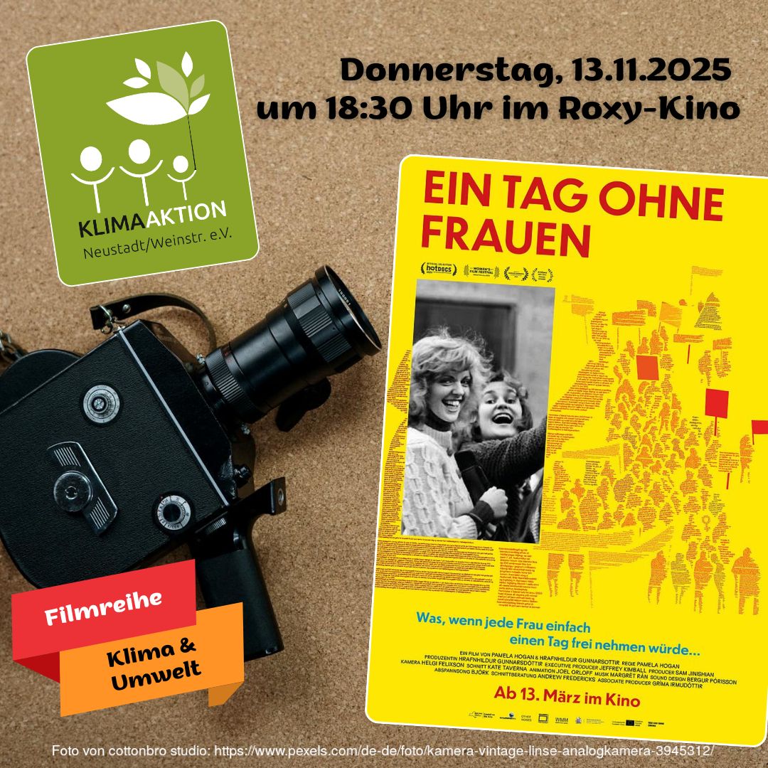 [13.11.] Filmreihe im Roxy Kino: Ein Tag ohne Frauen