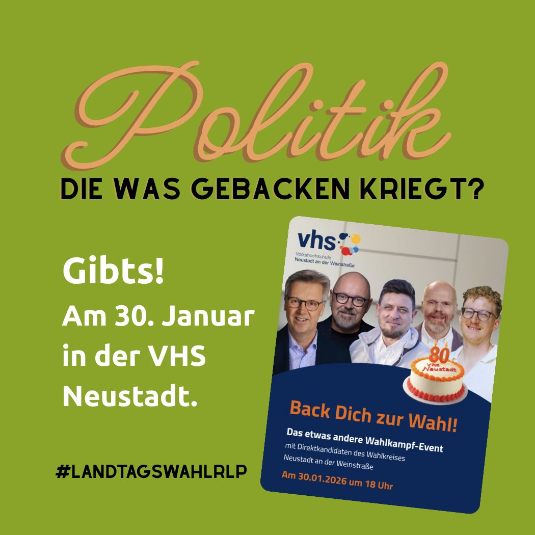 [30.1.] Back dich zur Wahl in der VHS