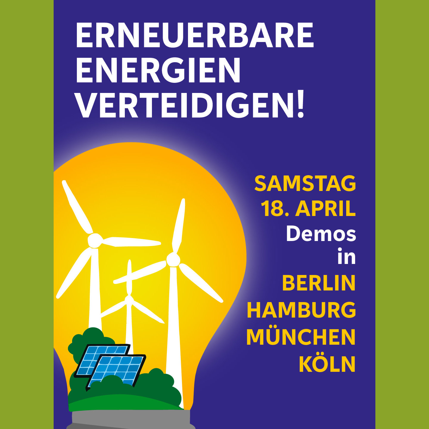 [18.4.] Erneuerbare Energien verteidigen!