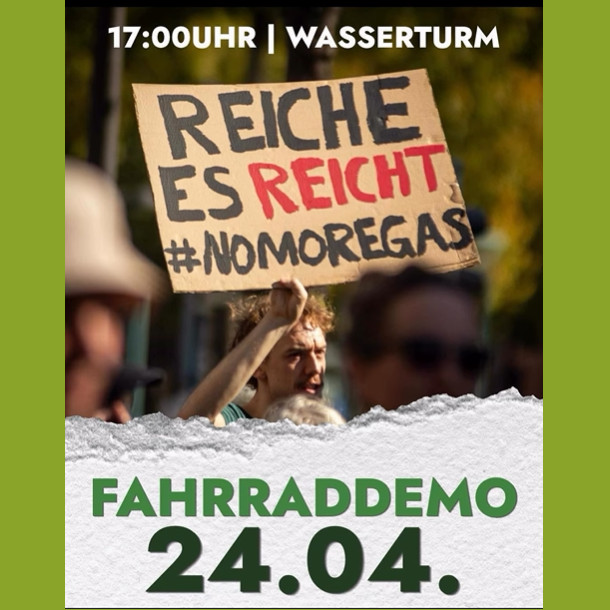 [24.4.] 4xF – Fahrraddemo der Fridays For Future in Mannheim