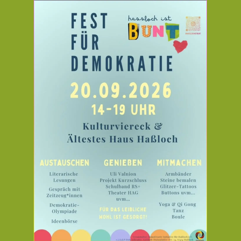 [20.9] Fest für Demokratie in Haßloch